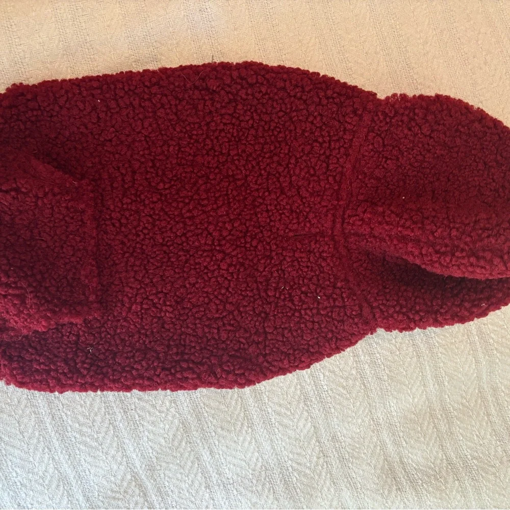 Cozy Red Pet Sweater